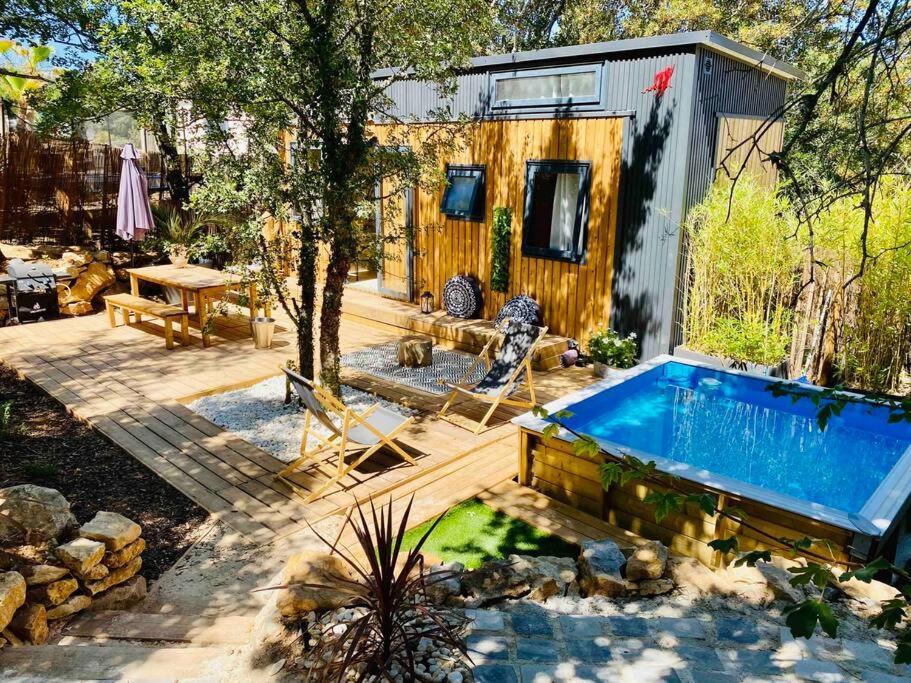 Tiny Liloumaca Coeur Ste Baume Villa Plan d'Aups Exteriör bild
